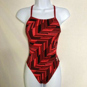 Speedo Endurance+ Red Swimsuit 26 SX